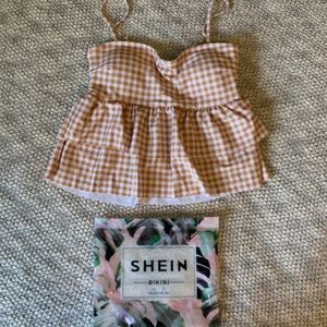 Shein tankini top